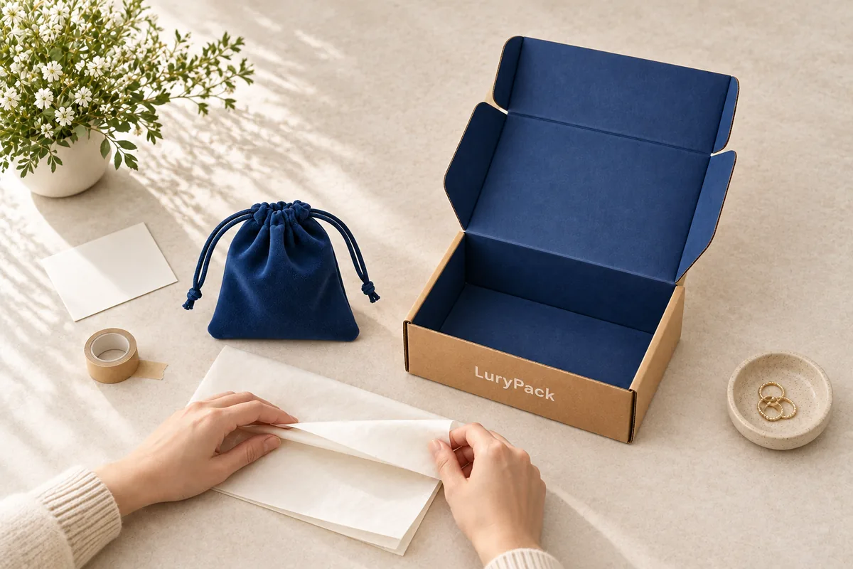 Branded delivery packaging arrangement