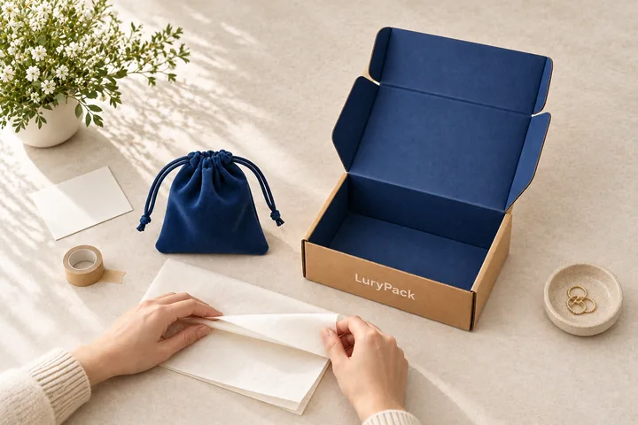 Branded delivery packaging arrangement